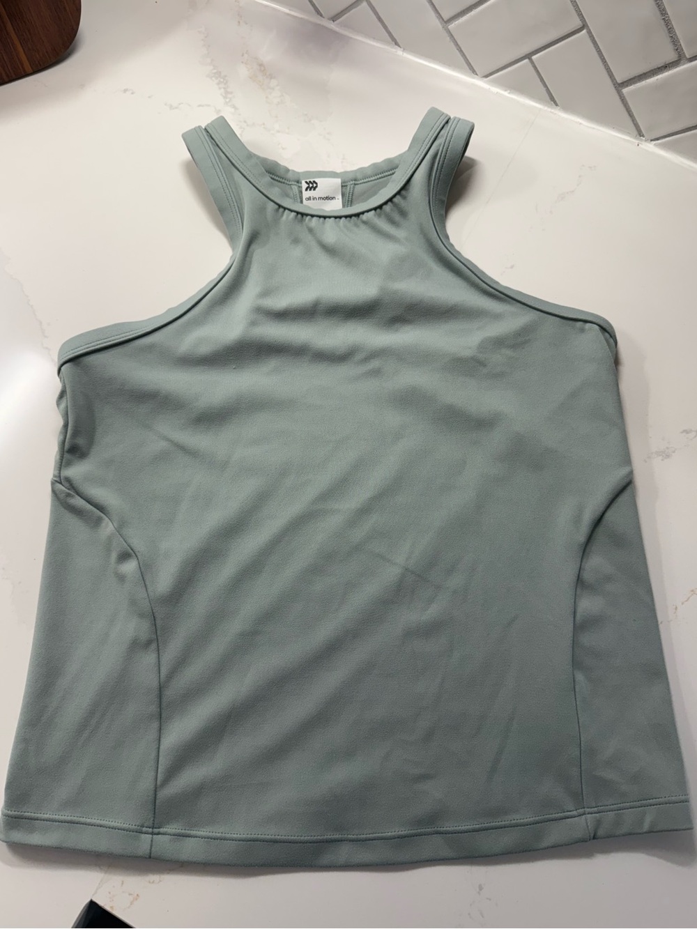 All in Motion High Neck Racerback Tank Top